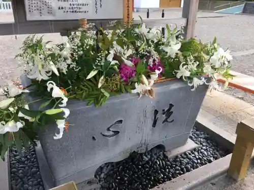 樽前山神社の手水舎