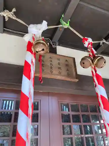 中の島神社の本殿・本堂