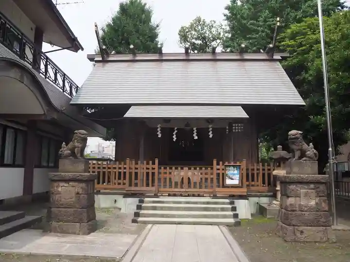 神明神社の本殿・本堂