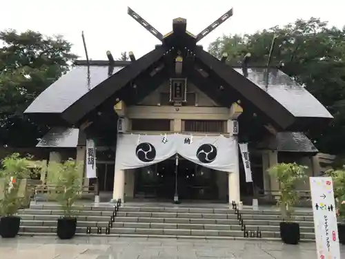 帯廣神社の本殿・本堂