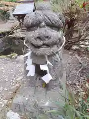 氷上神社の狛犬