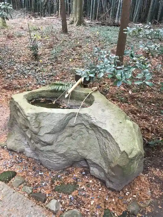阿太加夜神社の手水舎