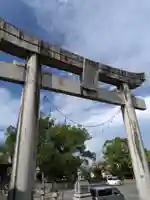 下庄八幡神社の鳥居