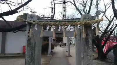 小田部宝満宮の鳥居