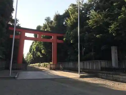 井草八幡宮の鳥居