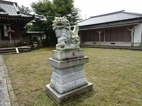 八幡神社の狛犬