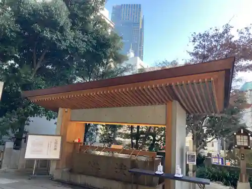 乃木神社の手水舎