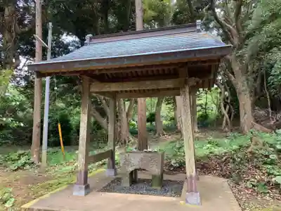 諏訪神社の手水舎