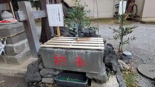坂戸神社の手水舎