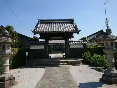 長慶寺の山門