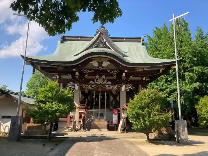 諏訪神社の本殿・本堂