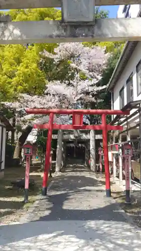 千代森神社の鳥居