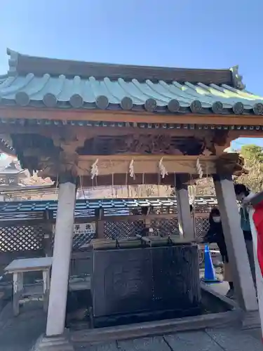 湯島天満宮の手水舎