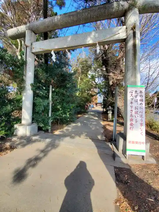飯玉神社の鳥居