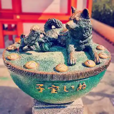 水天宮の狛犬