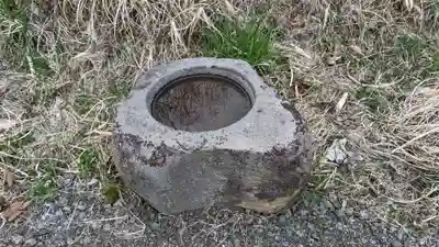 湯沸神社の手水舎