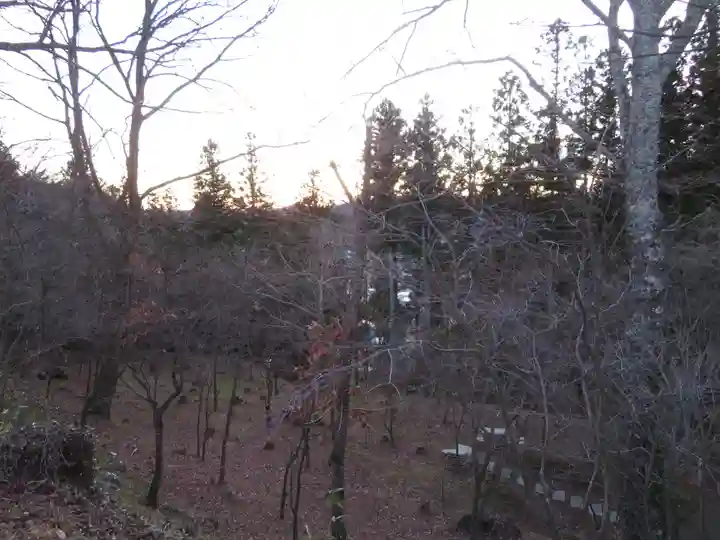 石都々古和気神社の自然