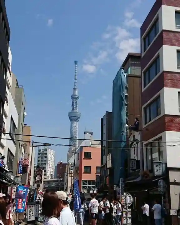 浅草神社の周辺