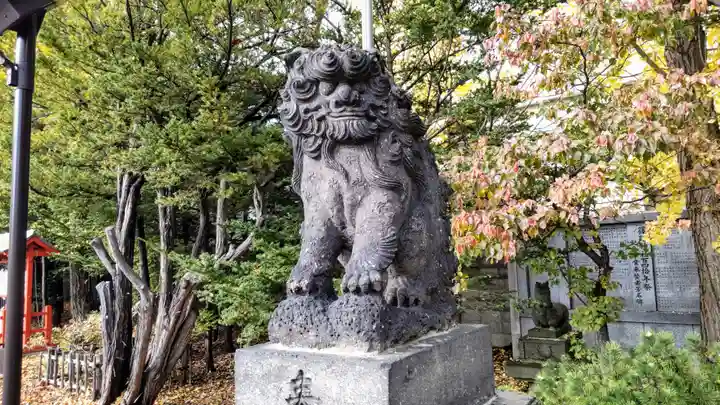 篠路神社の狛犬