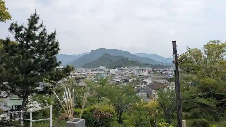 松風庵の景色
