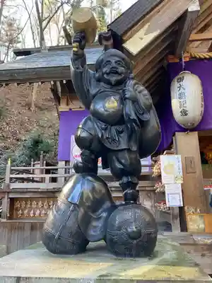 中之嶽神社の像