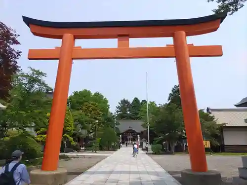 湯倉神社の鳥居