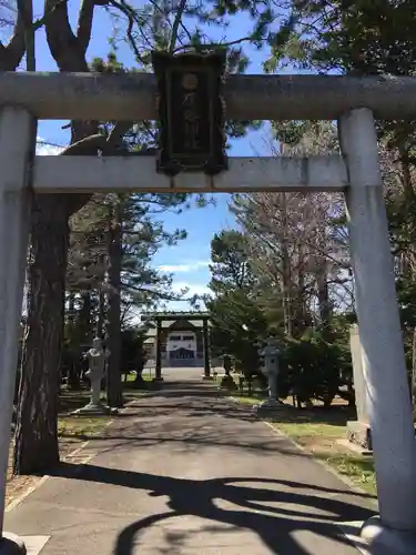 篠路神社の鳥居