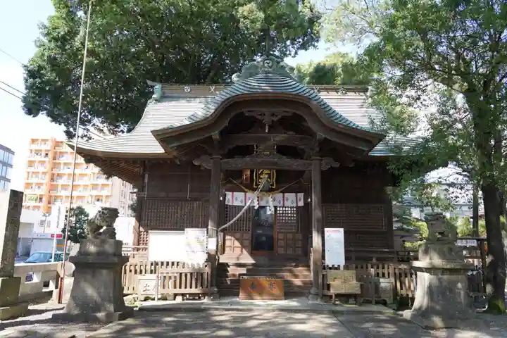 阿邪訶根神社の本殿・本堂