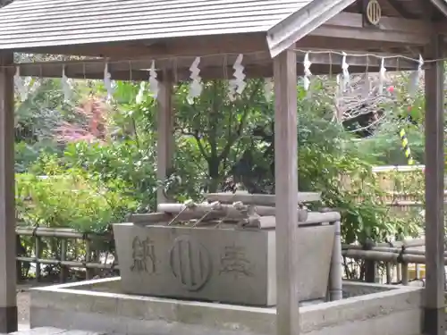 青葉神社の手水舎