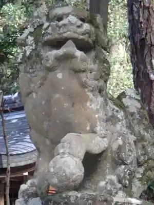 鷺森神社の狛犬