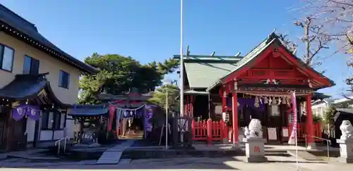 葛飾氷川神社の本殿・本堂