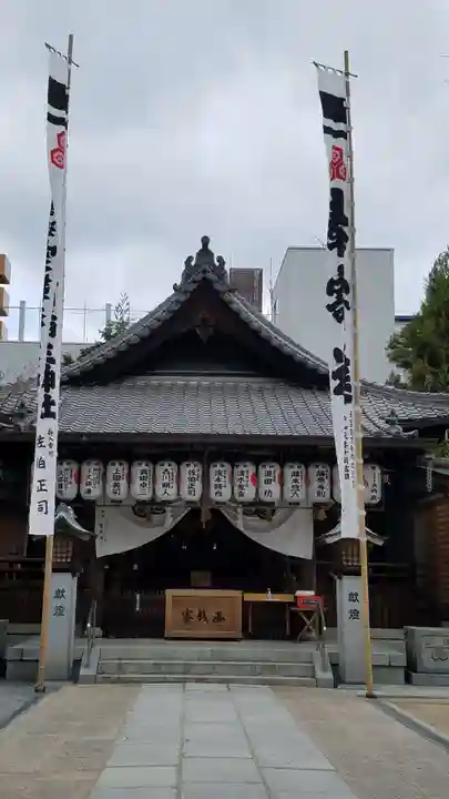 空鞘稲生神社の本殿・本堂