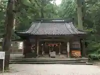 雄山神社中宮祈願殿の本殿・本堂