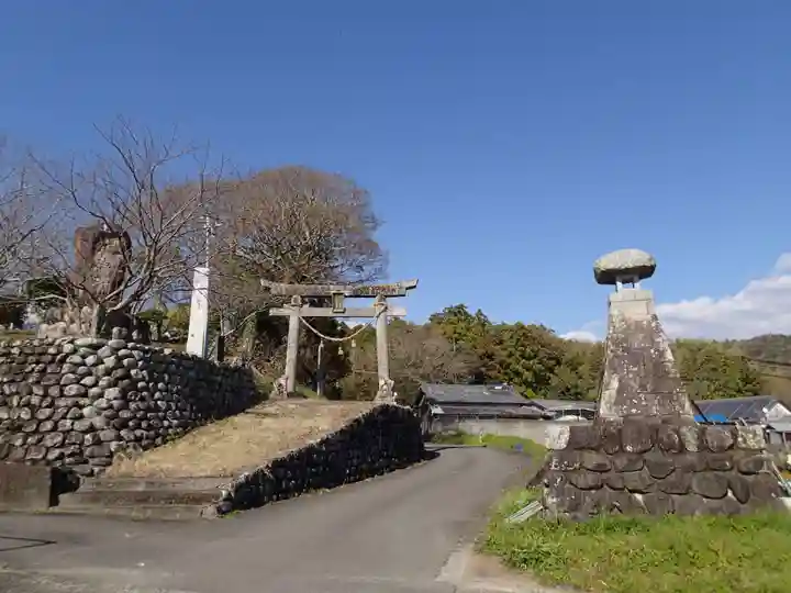 多気坂本神社の鳥居