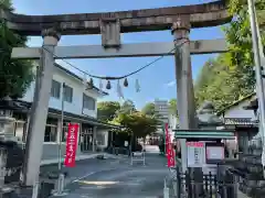 新羅神社の鳥居