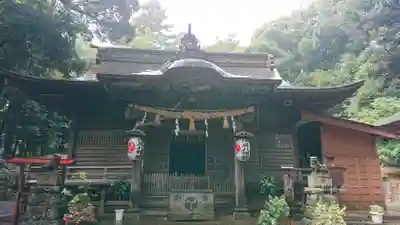 川尻八幡宮の本殿・本堂