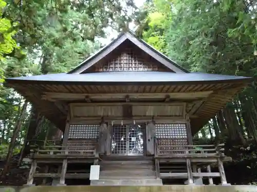 戸隠神社火之御子社の本殿