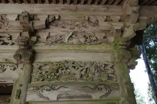 有明山神社の芸術