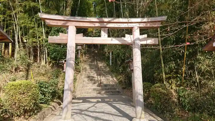 久延彦神社の鳥居