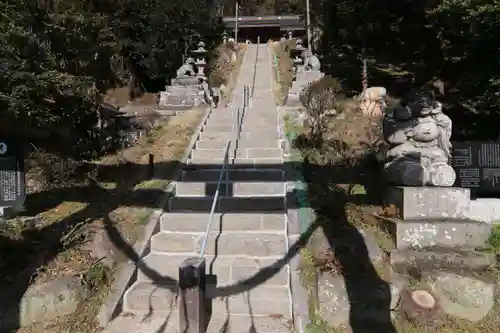 都々古別神社の景色