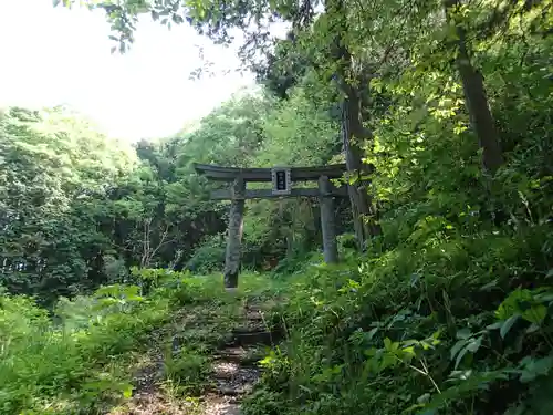 阿太賀都健御熊命神社の鳥居