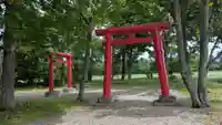 第八部落稲荷神社の鳥居