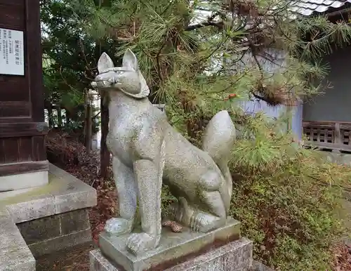 曽根神社の狛犬