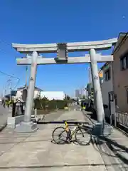 西金野井香取神社の鳥居