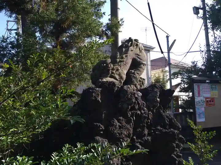 御霊神社の狛犬