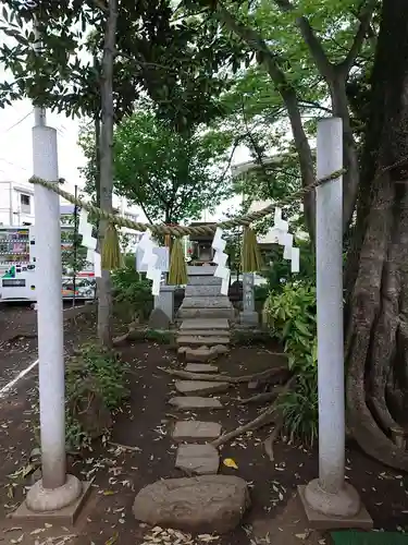 所澤神明社の鳥居