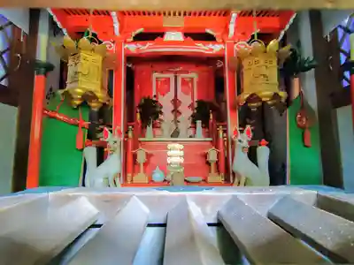 豊彦稲荷社(法王町)の本殿・本堂