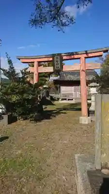 熊野神社の鳥居