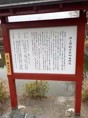 旗上弁財天社の歴史