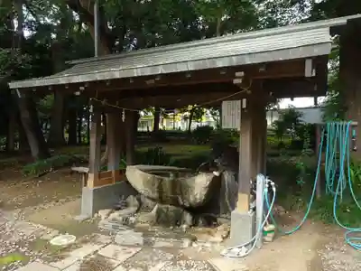 前原御嶽神社の手水舎